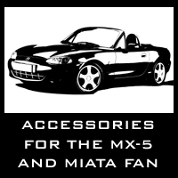 Accessories for MX-5 and Miata fans